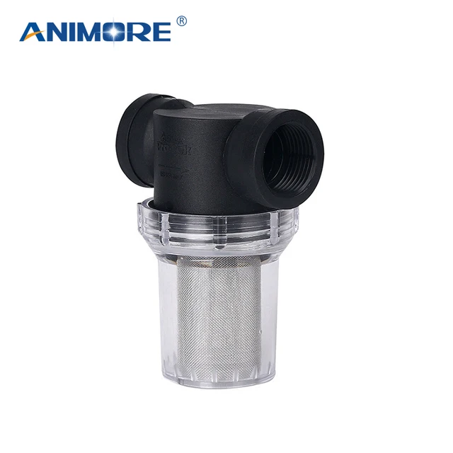 ANIMORE High Flow Pipeline Filter 20 mm/25 mm Inline Mesh Strainer