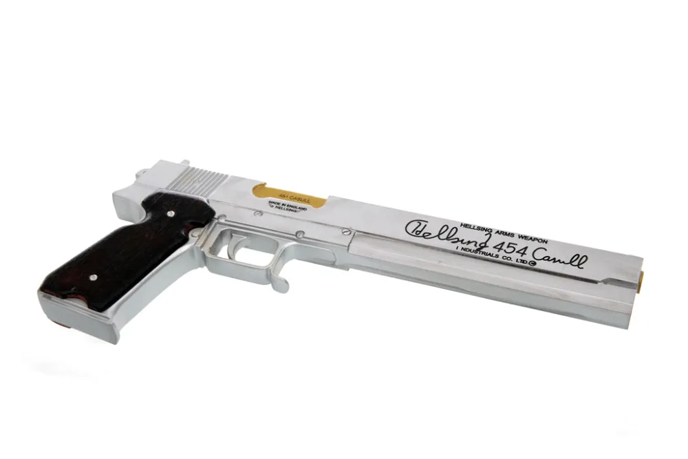 

Hellsing Cosplay Prop Alucard Right Hnad Gun Silver