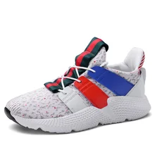 Прогулочная обувь мужская повседневная обувь дышащие летние сетчатые Брендовые мужские кроссовки легкие спортивные туфли