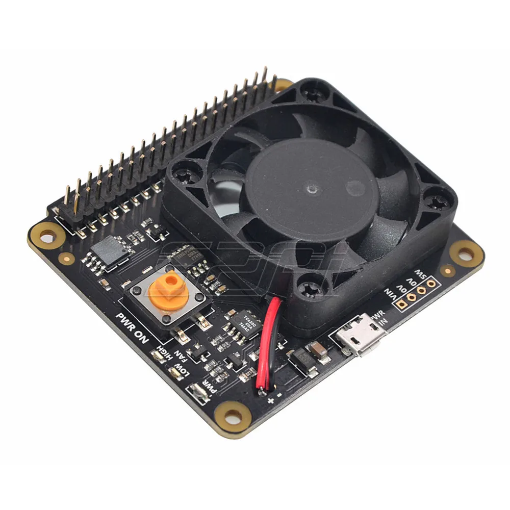 52Pi X730 плата управления питанием с безопасной функцией отключения и