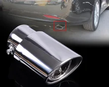 beler 63mm /24.80 inch CHROME EXHAUST TAIL MUFFLER TIP PIPE for Hyundai sonata Mitsubishi Suzuki Swift Nissan Toyota Citroen Kia