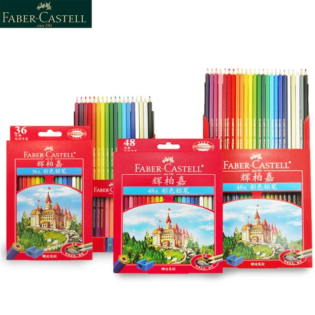 Best Price Faber Castell 36/48/72 Color Pencil for School Lapiz Oily Professional Sketch Pencils Rainbow Colors Lapis Escolar Stationery Best Price Faber Castell 36/48/72 Color Pencil for School Lapiz Oily Professional Sketch Pencils Rainbow Colors Lapis Escolar Stationery