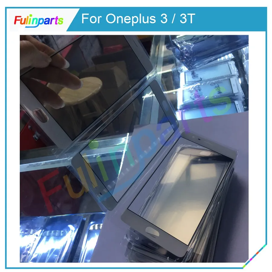 

For Oneplus 3 3T 5.5" Front Screen Glass Outer Lens Replacement Parts Black White With Tools