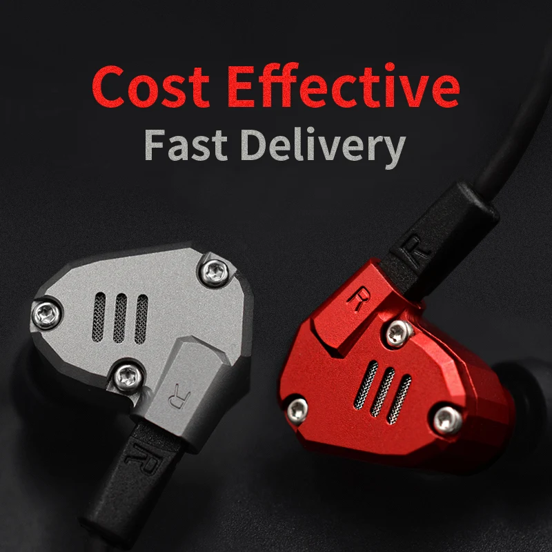 KZ ZS6 Metal Earphones 2DD+2BA Hybrid In Ear Earbuds HIFI Headset Detachable Bluetooth Upgrade Cable Eight Driver Headphones