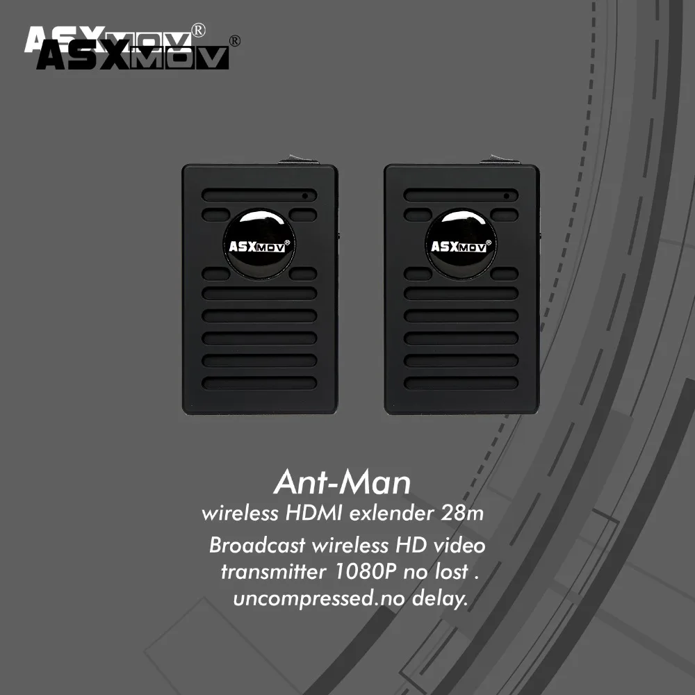 

ASXMOV 28M Wireless video transmitter adapter receiver for monitor 480I/480 P/720 P/1080i/1080 P