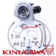 Kinugawa Ball Bearing Turbocharger 4″ Anti-Surge GTX3071R AR.82 T3 5 Bolt for Ford Falcon XR6 BA/BF