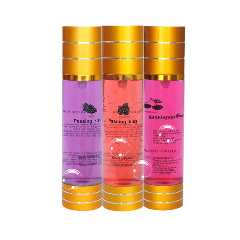 30ML Strawberry Grape Cherry Fruit Lubrication Water Base Erotic Vagina Anal Sex Toys For Women Adult Gay Masturbation Lube Oil