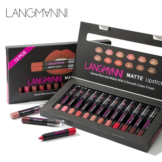 New coming matte lipstick set Waterproof
