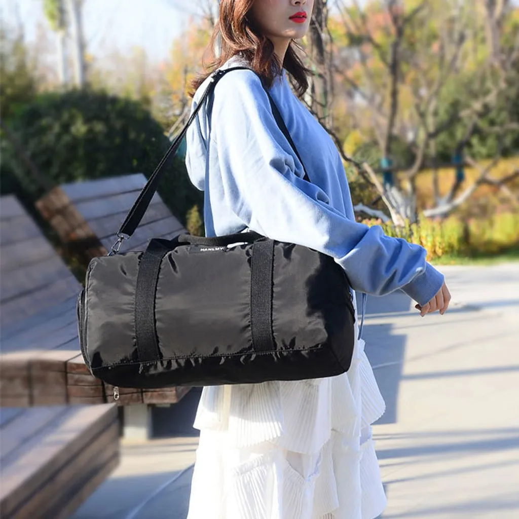 2019 Tops Women Gym Bags Portable Storage Outdoor Training Travel HandBag Large Capacity Bagin