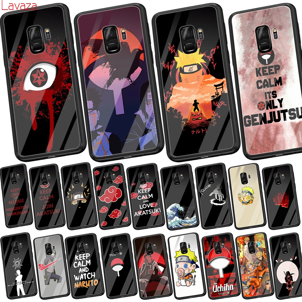 

Lavaza Hokage Naruto Kakashi Japanese anime Tempered Glass Soft Case for Samsung Galaxy Note 8 9 A30 A50 A70 S8 S9 S10 Plus