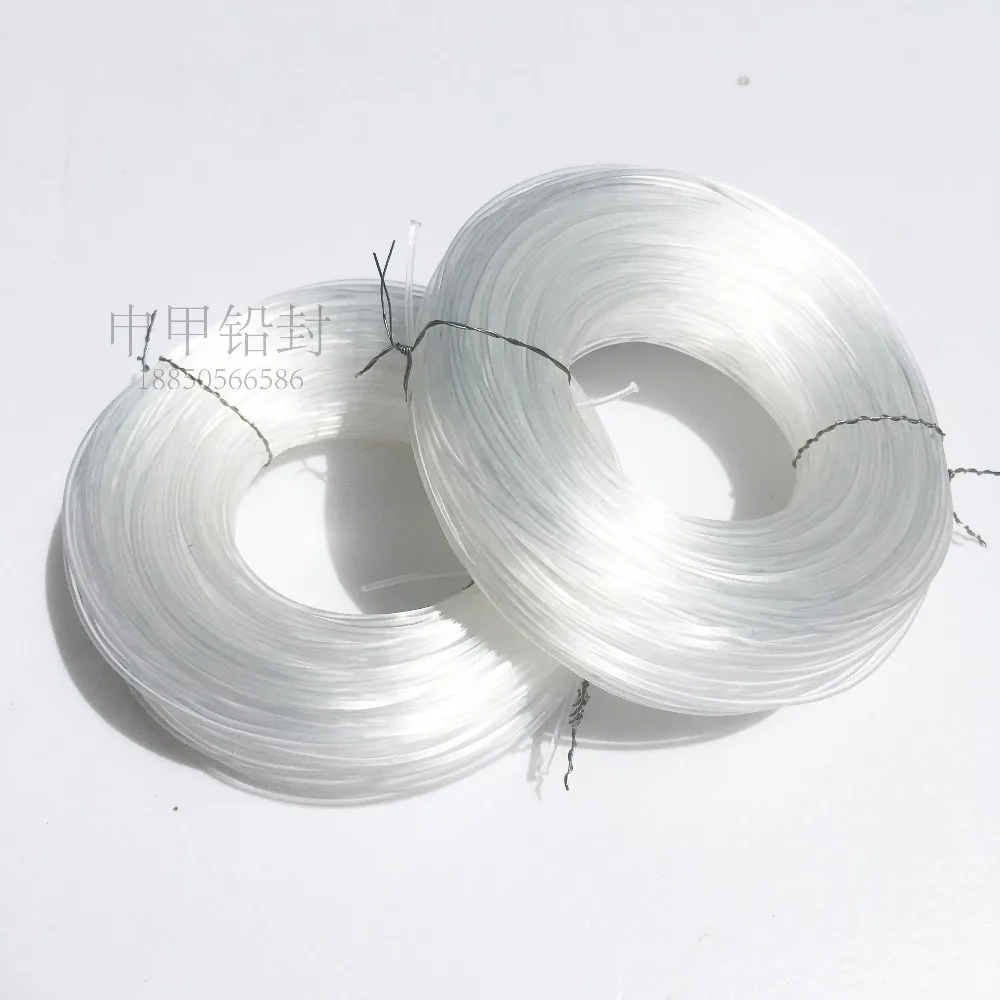 nylon diameter of 0.6mm 60m per roll Crystal Non-Stretch Beading Fish Line Wire Nylon Rope Cord Thread String For DIY Necklace