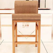 Переднее настольное кресло, спинка, высокие ножки, барное кресло, семейный барный стул, ювелирный стул для магазина, кассовый аппарат, стул в приемную