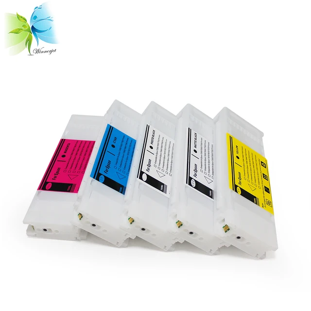 WINNERJET 700ML dye sublimation ink cartridge for Epson T3070 T5070 T7070 color printer full ink