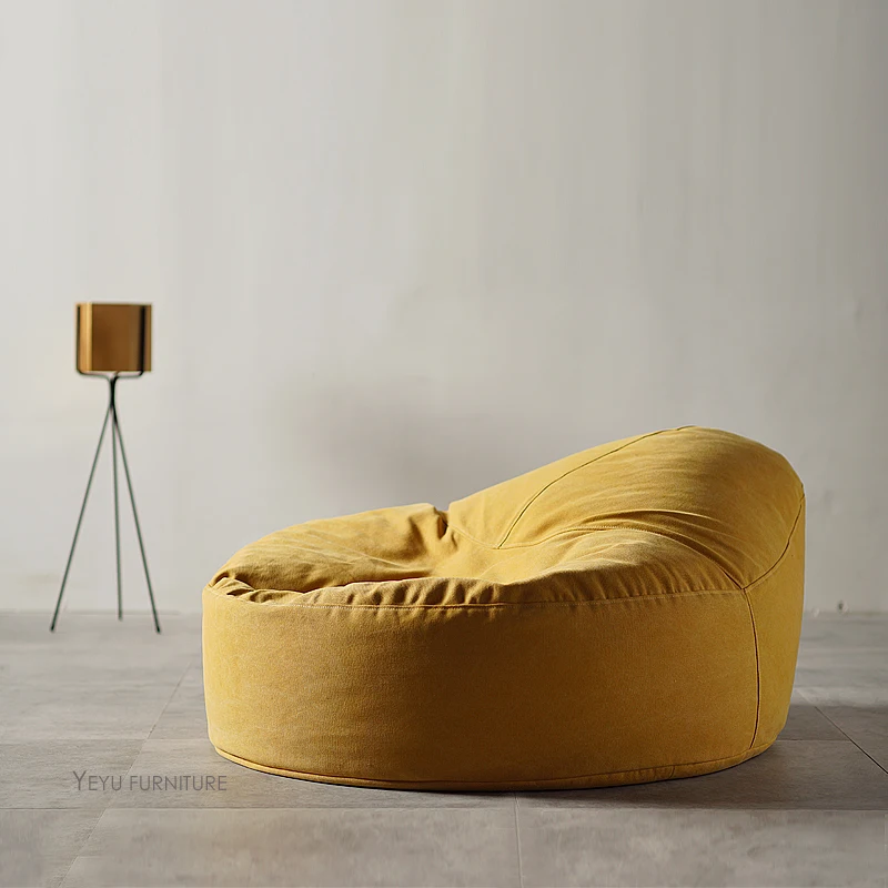 

Modern Design Popular Fabric bean bag Lounge Chair Sofa, Fashion popular living room soft beanbag Sofa chair, loft furniture 1PC