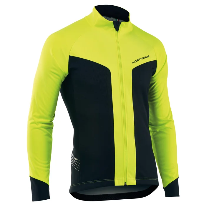 

NW 2019 Top Quality Cycling Jersey Long Sleeve MTB Bicycle Cycling Clothing Mountain Bike Sportswear Cycling Clothes Flour Yello