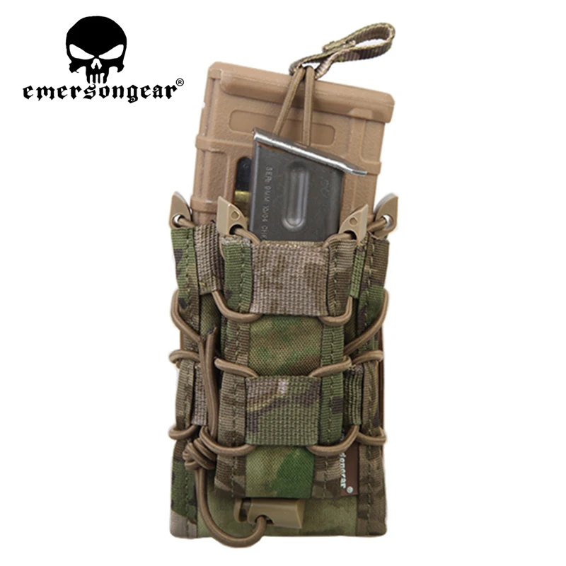 EMERSONGEAR двойной Decker Mag Чехол страйкбол Mag Чехлы Военная Emerson сумка Камуфляж MOLLE Mag держатель Койот коричневый черный