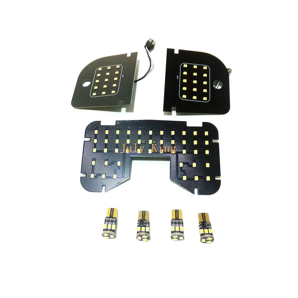 

July King LED Car Interior Reading Lights Case For Changan CS35 CS75 CX70 Lingxuan etc, 7pcs 2835SMD 6000K LED Decorative Lights