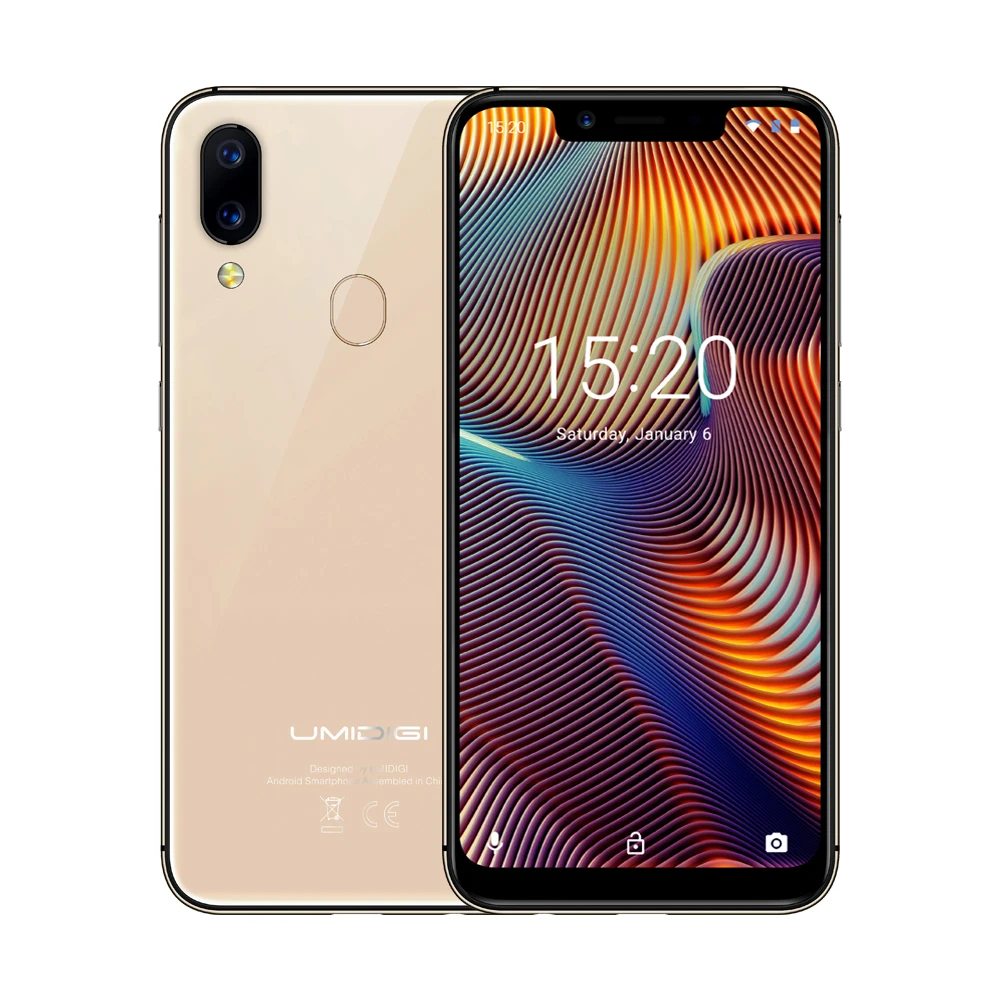 UMIDIGI A3 Pro глобальная лента Android 8,1 5," 19:9 полноэкранный смартфон, 3 Гб оперативной памяти, 32 Гб встроенной памяти, Quad core 12MP 5MP Face ID Dual core 4 аппарат не привязан к оператору сотовой связи для мобильного телефона