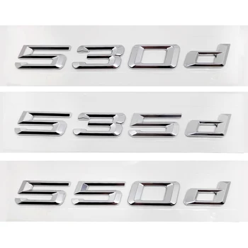 

for BMW 5 Series 3D Trunk Lid Rear Sticker for BMW X1 X2 M2 E91 E93 Z3 530d 535d 550d Emblem Auto Decal Badge Car Accessories
