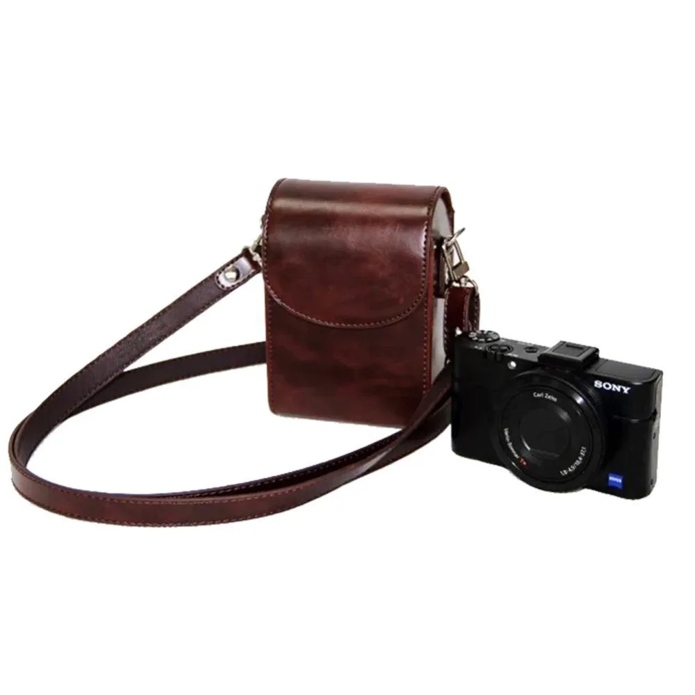 Кожаный чехол для камеры Canon Powershot G9x II G7x Mark III SX740 SX730 SX720 SX710 SX700 SX620 SX610 SX600 HS|bag for