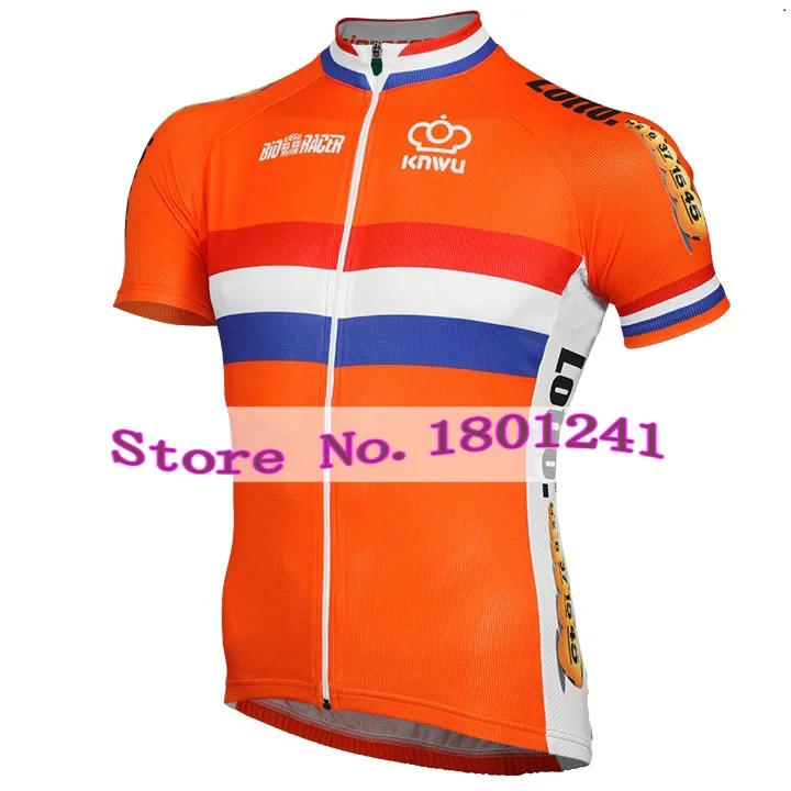 Велосипеды Джерси одежда Orange голландский Голландия Нидерланды езда Гонки Pro Team Черный Гель Pad Quick Dry Ropa Ciclismo - Цвет: as photo