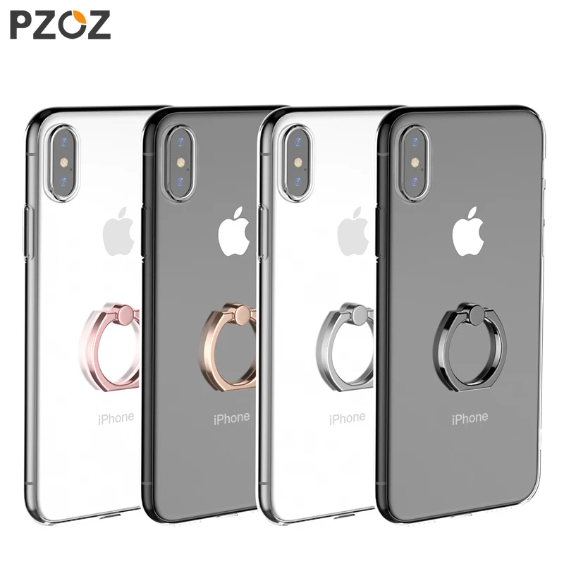 מוצר pzoz for iphone x 10 tpu transparent mobile phone clear protective silicone מוצר pzoz for iphone x 10 tpu transparent mobile phone clear protective silicone