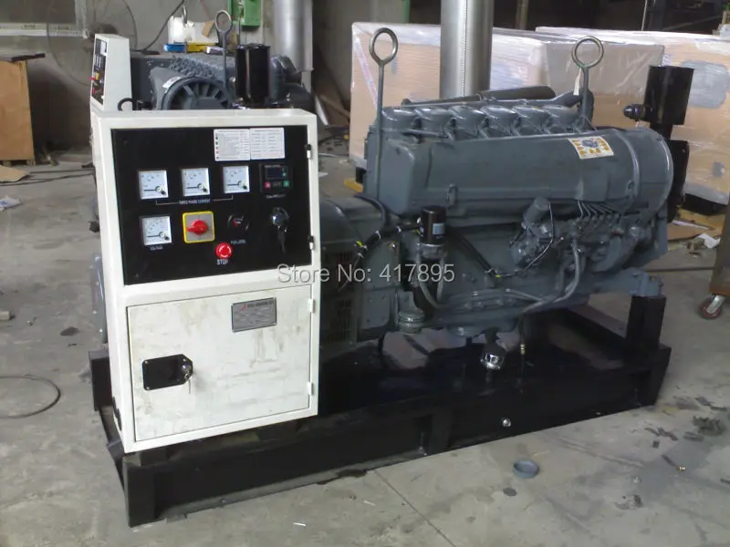 25KW 30KVA Silent Diesel Generator Air Cooled German Deut Diesel Genset