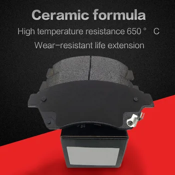 

Car Brake Pads Front and Rear for VW passat Audi A4 A6 A6L Peugeot 307 308 408 207CC VW GOLF 4 POLO For Citroen C4 C4L auto part