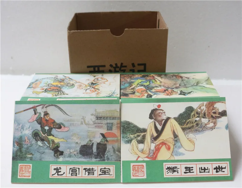 

35 PCS Four great classics in ancient China-Journey to the west -children's books toy magazines stories comic strip