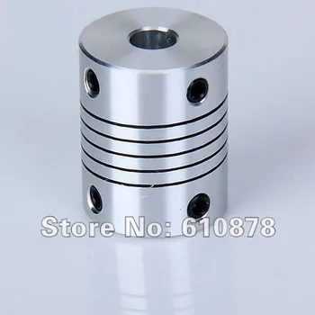

50pcs/lot, NEW 9x9 mm Aluminium CNC Stepper Motor Flexible Coupling Shaft Coupler,Inner Diameter: 8*8mm,Outer Diameter=19mm