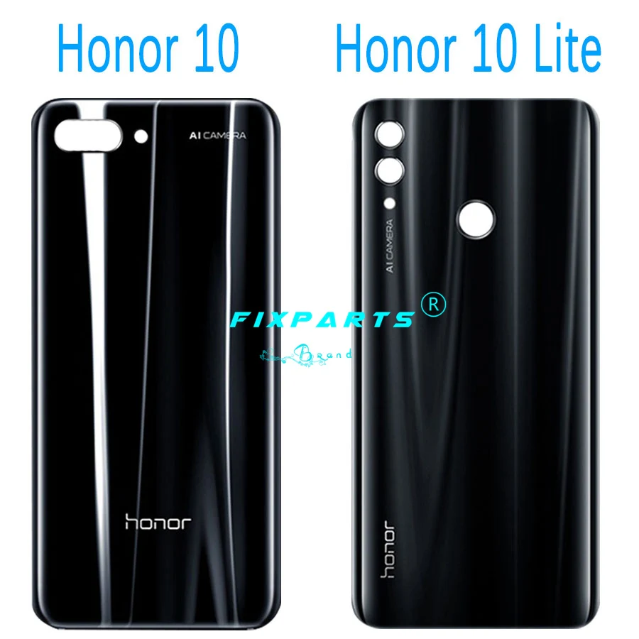huawei Honor 10 Lite Honor 10 Задняя крышка батареи Honor 10 Lite Задняя стеклянная крышка Honor10 Задняя Дверь Корпус чехол панель