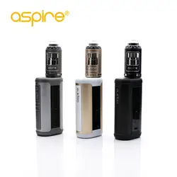 Оригинальный Aspire Спидер 200 W комплект Vape коробка Mod Kit dual 18650 Батарея 4 2-мл танк-атомайзер 510 Резьбовая электронная сигарета комплект