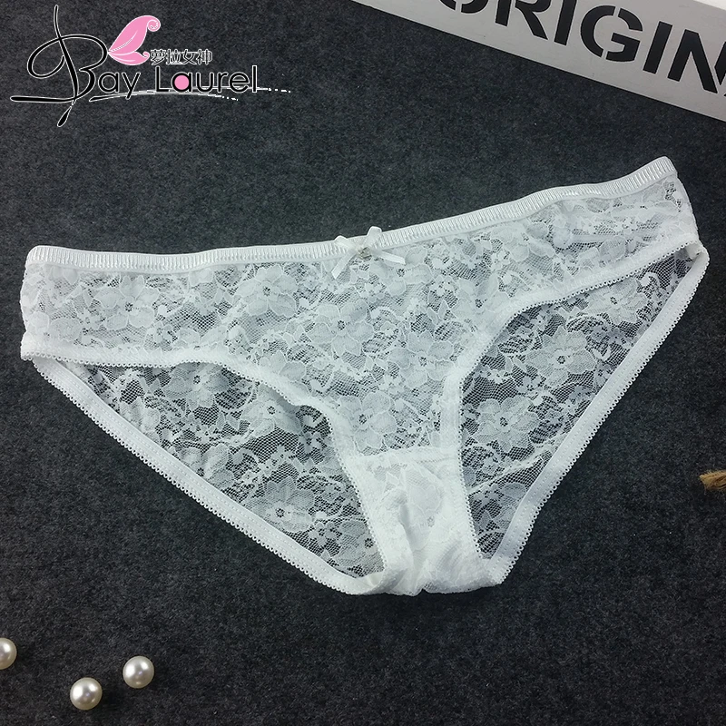 Sexy Mesh Seamless Panties Underwear For Women Breathable Polyester