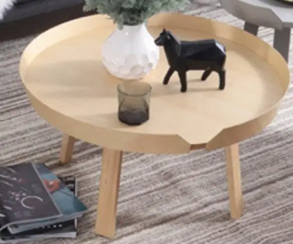 72*37.5CM Solid wood Round Side table Coffee Tables Creative Bedside Table 72*37.5CM Solid wood Round Side table Coffee Tables Creative Bedside Table