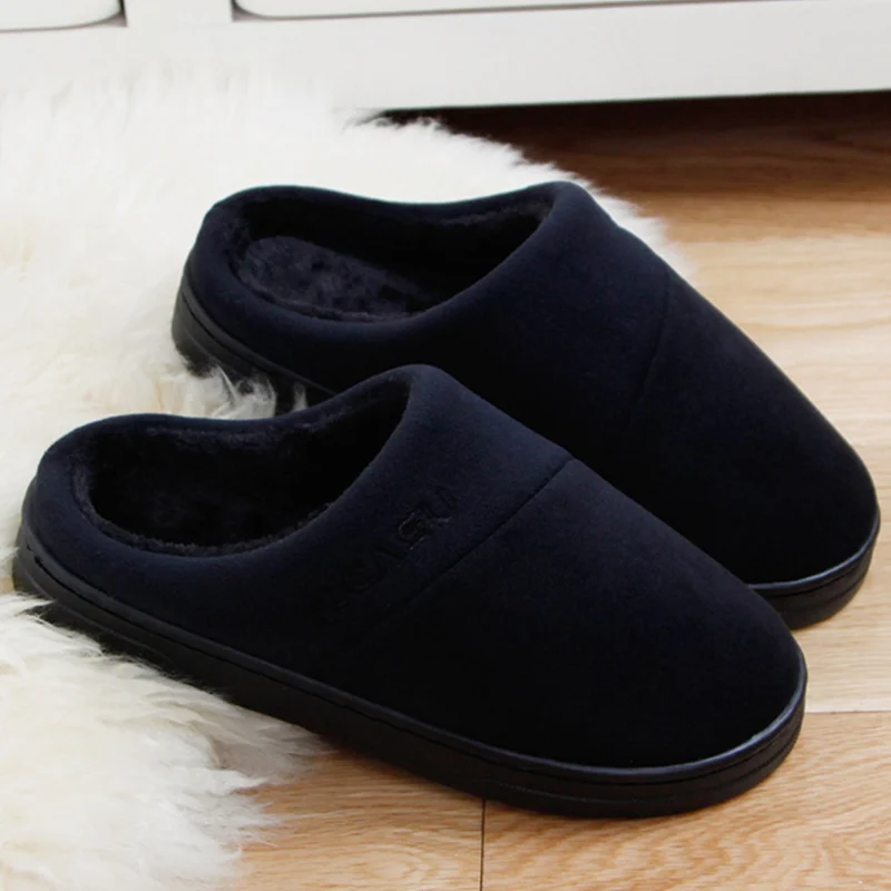 

Slippers women shoes 2019 mixed colors indoor corduroy basic funny slipper comfortable plush velvet shoes large size 4.5-12