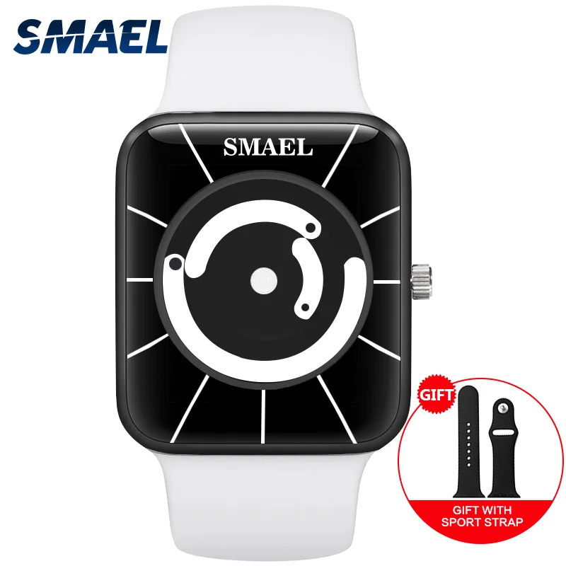 

White Sport Watches Running SMAEL Automatic Simple Watch Casual Clock Men Watch 30M Waterproof 8005 Digital Wrsitwatches Sports