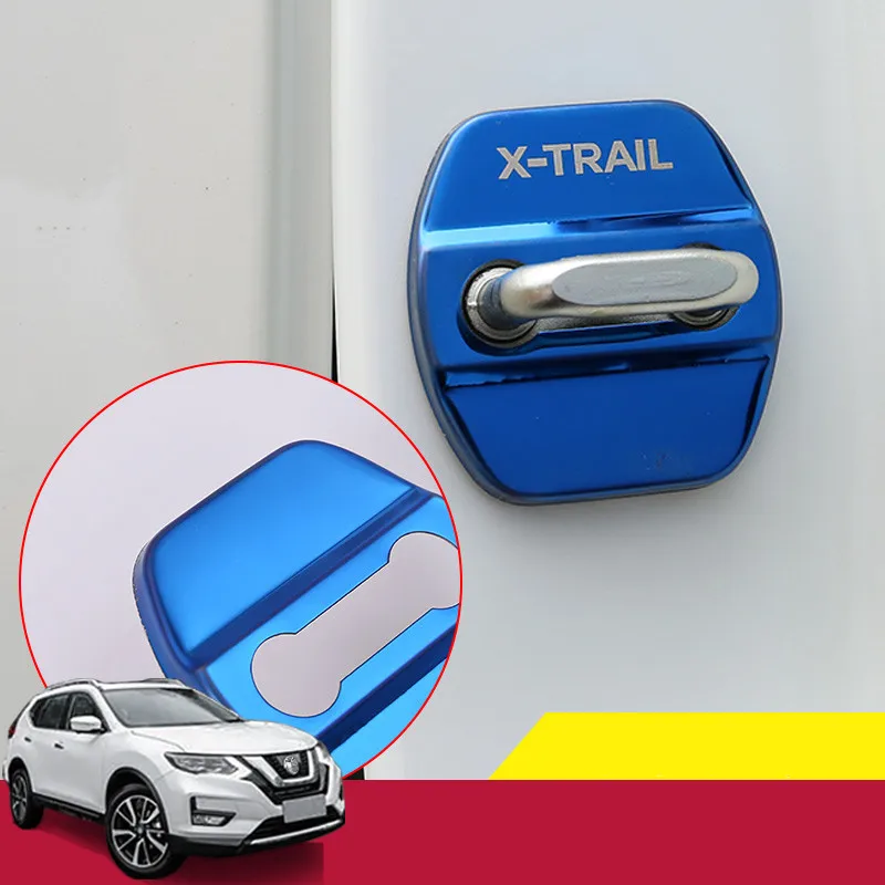 Крышка дверного замка автомобиля для Nissan X trail T32 2014 2019 защитная крышка защитный