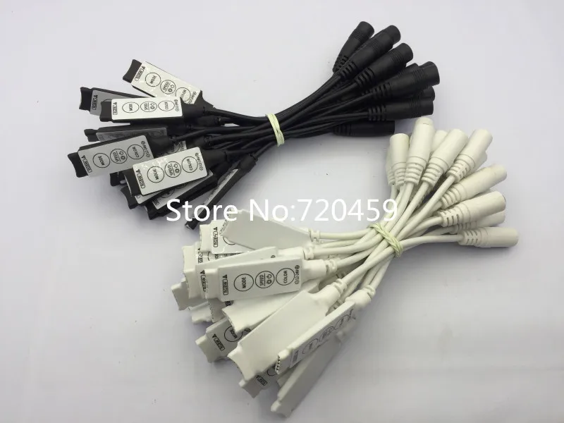 DC12V-24V 3 ключей Светодиодный контроллер 4x4a мини RGBW контроллер с DC разъем для RGBW Светодиодные ленты свет