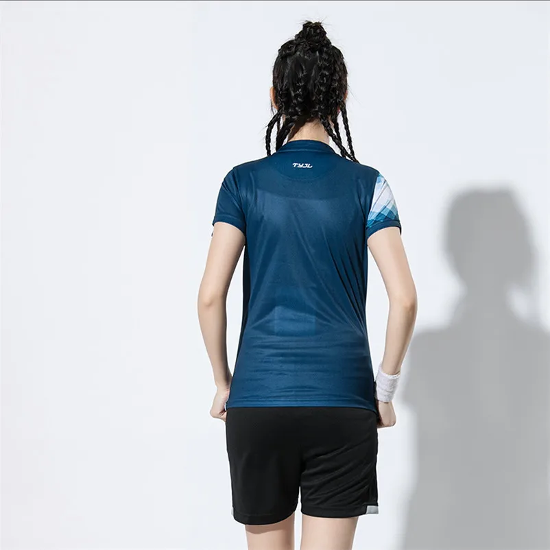 Для мужчин и женщин футболки для бадминтона рубашка для игры в боулинг теннисные майки 1 шт