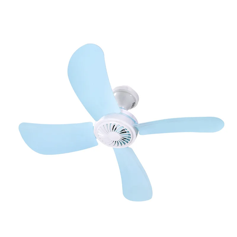 Us 11 2 30 Off Ac220 240v 50 60hz Mini Ceiling Fan 7w Power Electric Fan With 4 Blades Mini Fan 1 5m Long Power Cord Mosquito Fan 41cm Diameter In