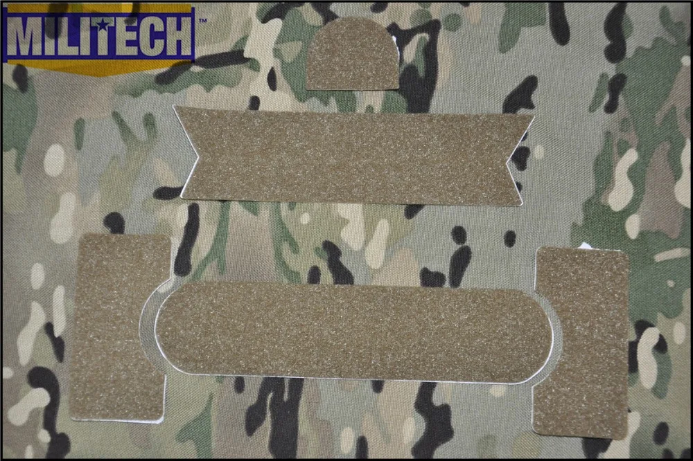 Набор кистей MILITECH CB Coyote для шлемов MARSOC DEVGRU OPS FAST Mich ACH PASGT Gentex|hook and loop|hook hookshook set |