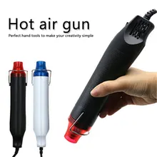 Полимерная глина многоцветный 220 в мини-пистолет горячего воздуха 300 Вт макс 200 Температура DIY с помощью теплового пистолета Электрический Электроинструмент портативный Термофен