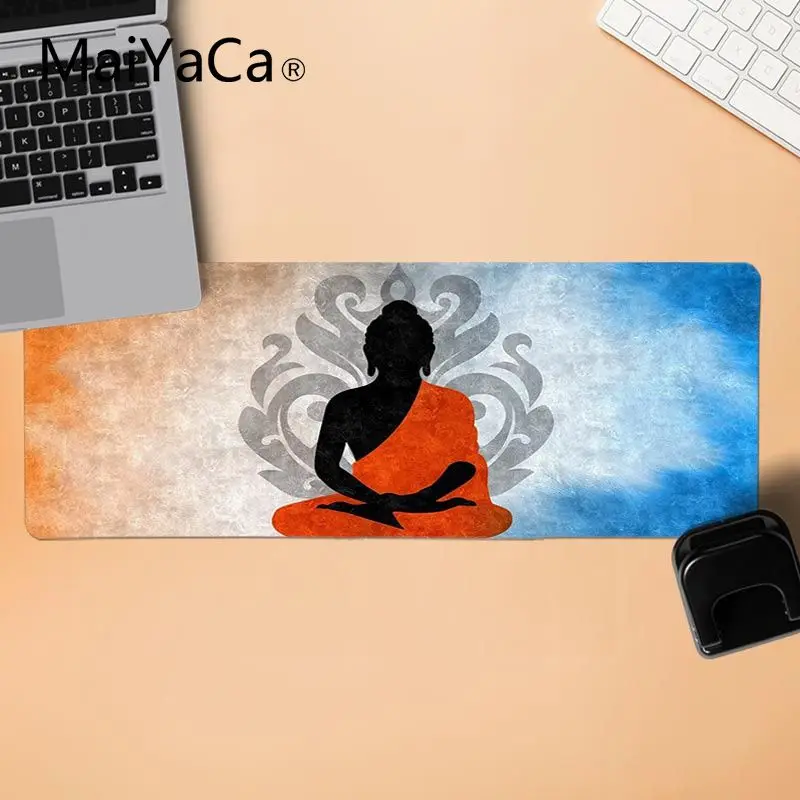 MaiYaCa Подарочный коврик для мальчика Будда Hinduism прочный резиновый коврик для мыши Коврик для геймера скорость мыши розничная маленький резиновый коврик для мыши