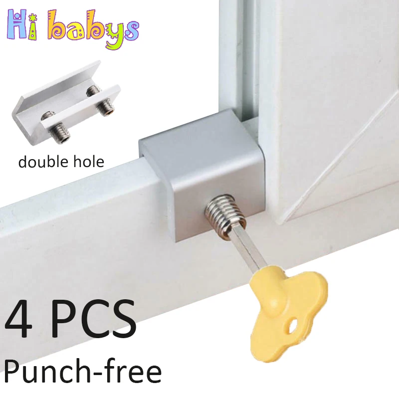 

4pcs/lot Window Lock Window Limiter Restrictor Children Protection Safety Window Stopper Baby Safety Infant Security Slide Sash
