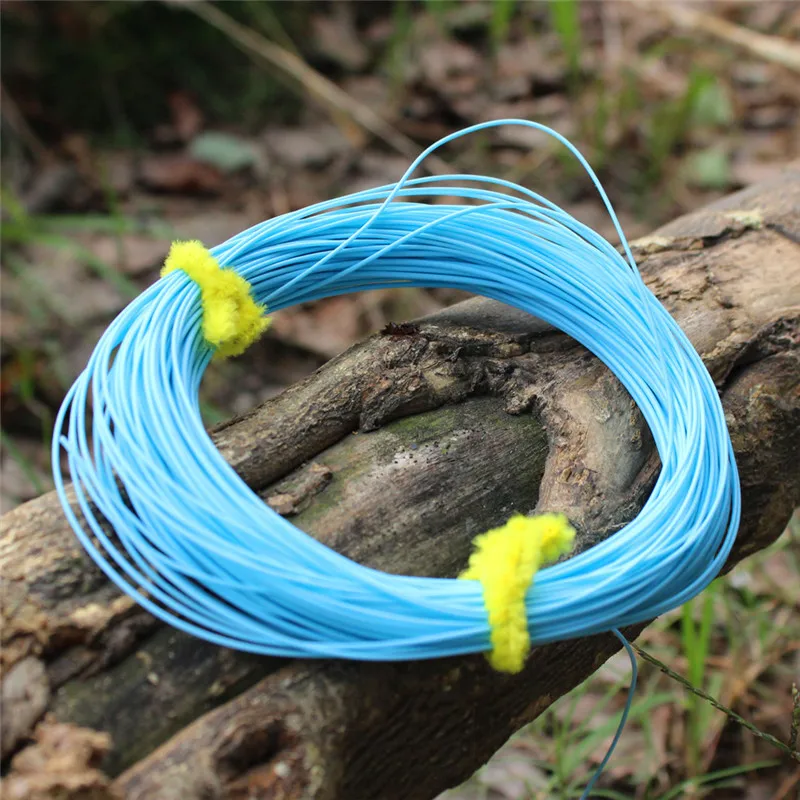 100ft Weight Forward Fly Fishing Line Floating Fly Fishing Cord Fly Line Polyethylene Fly Fishing Line WF4WF5WF6WF7WF8 (16)