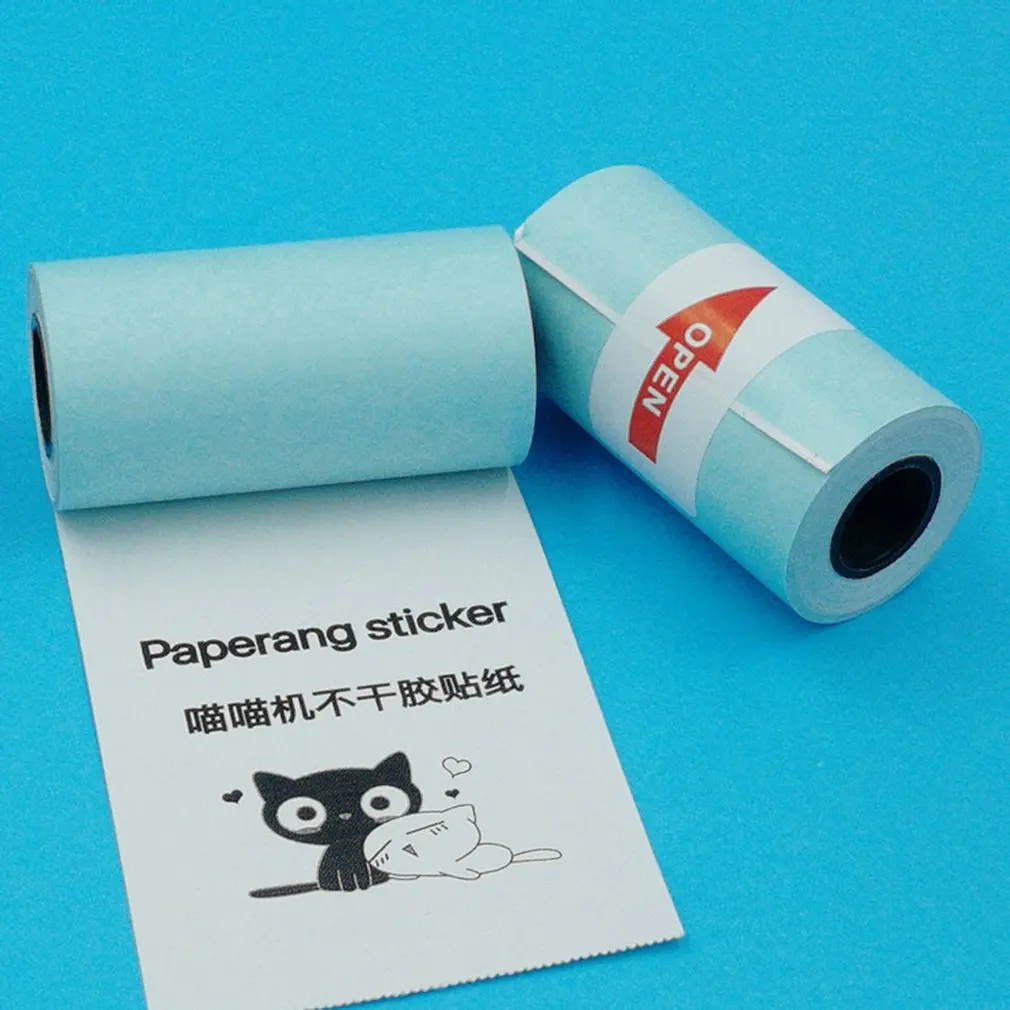 3 рулона/набор Прочная печать для бумаги анг стикер бумага фотобумага для мини Карманный фотопринтер Чековая бумага s