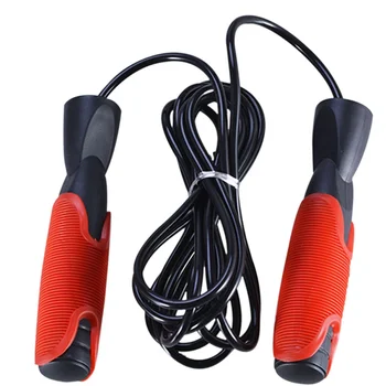 

2.8M Single Students Training Special Bearing Jumping Rope with Rubber Sleeve Muliticolor Portable Using-Resistant