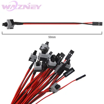 

Host Motherboard Power Cable Adapter Cord Computer Mainframe Replacement ON/OFF Switch Reset SW Cable Connector HDD LED 2 Switch