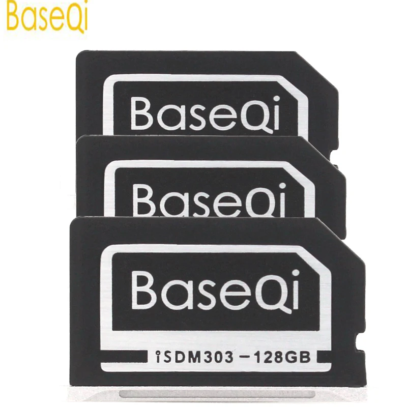 

BASEQI Aluminum 128GB Internal Storage Expansion SD Card For MacBook Pro Retina 13