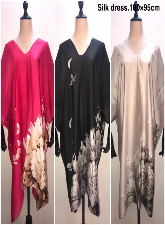 Африканские платья для женщин Красивые с v-образным вырезом летние женские шелковые топы мягкие ощущения Европейский Печатный дизайн